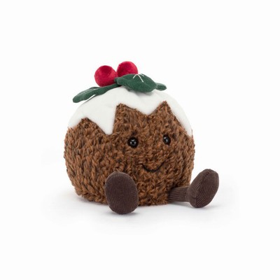 Jellycat Christmas Pudding USA | 65143RHAO